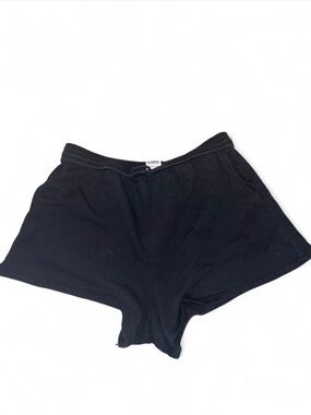 PINK Victoria's Secret Black Athletic Lounge Shorts